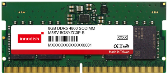 [INNODISK] 이노디스크 DDR5 SODIMM 8GB 4800MT/s M5S0-8GSYZCVP 임베디드 메모리모듈